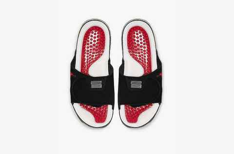 黑红 Jordan Hydro 1潮牌资讯1 拖鞋释出，经典装扮