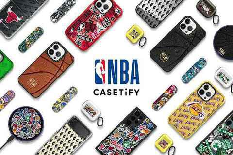 NBA x CASETiFY 全新联名配潮牌信息件系列上市，篮球迷必备