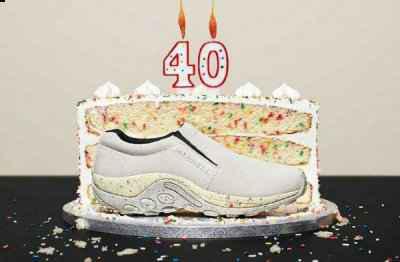 Merrell 迈乐 40 周年纪念鞋潮牌资讯款系列明日发售，酷似生日蛋糕