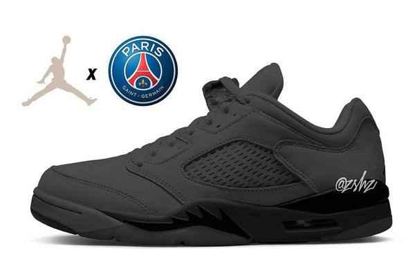 PSG x Jordan Brand 全新联名 AJ5 鞋款-2.jpg