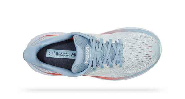 HOKA ONE ONE Clifton 8 鞋潮牌信息款全新浅蓝配色系列上市