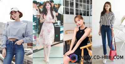 韩国女生夏季穿搭图片:按年龄潮牌资讯段介绍最近流行的简单可爱的韩风穿搭