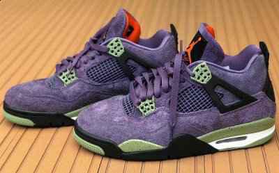  小丑 AJ4 全新“Cany潮牌网店on Purple”配色鞋款 每双 $220（小丑 AJ4 全新“Canyon Purple”配色鞋款谍照曝光）