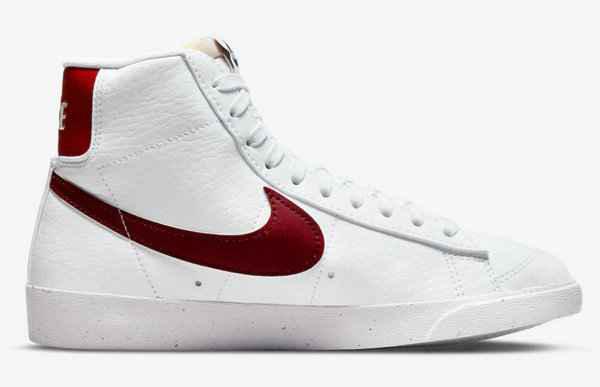  樱桃 Nike Blazer Mid ’77潮牌品牌 全新“Cherry”配色鞋款 每双 $100（樱桃 Nike Blazer Mid ’77 全新“Cherry”配色鞋款发布）