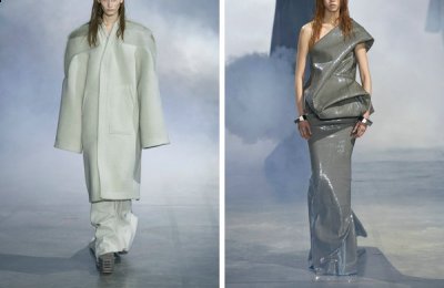 同时也是个外套潮牌信息存在感强烈的季节（Rick Owens 2022 秋季成衣系列亮相秀场）