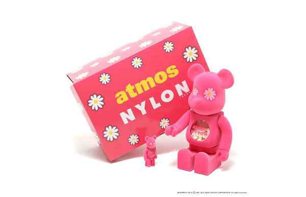 atmos pink x NYLON Japan 全潮牌信息新联名 BE@RBRICK 系列公布（atmos pink x NYLON Japan 全新联名 BE@RBRICK 系列公布）