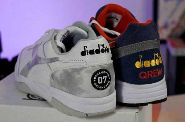 此番意大利鞋履品牌 Diadorachaopai.com潮牌汇 （迪亚多纳）邀请到 Qias Omar 参与设计（Diadora 迪亚多纳 x Qias Omar 联名 Bay 2 LA 鞋款系列发售）