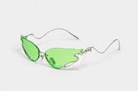 GENTLE MONSTER 与《魔兽世界》潮牌品牌游戏合作的限定产品「Spectral Sight」（Gentle Monster x 魔兽联名伊利丹主题眼镜发售信息公布）