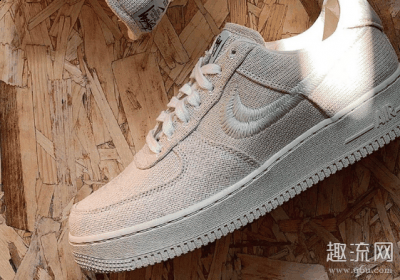 我们可以先将潮牌信息鞋泡在洗衣液里（Stussy X af1实物细节图赏析 Stussy x AF1价格多少）