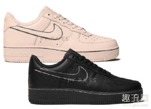 Stussy X af1实物细节图赏析 Stussy x AF1价格多少