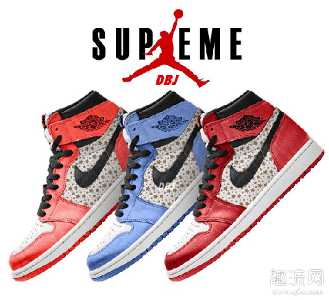 supreme aj1联名款全新实物图曝光 supreme联名aj1什么时候出