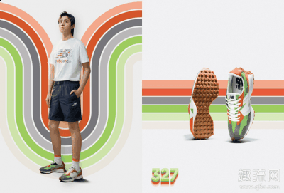 焦迈奇上脚New Balance 327,这三款全新配色绝对值得入手,实乃清凉一夏必备鞋款!