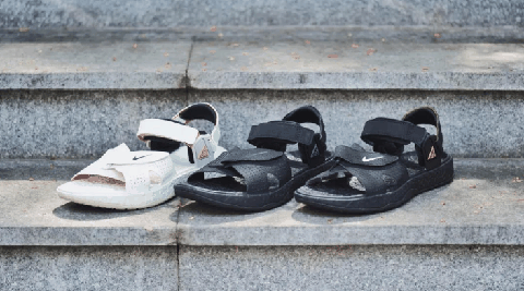 Nike ACG Air Deschutz开箱测评 耐克凉鞋可以沾水吗