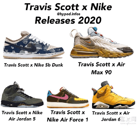 Travis Scott x Nike还有五双联名 Travis Scott是谁