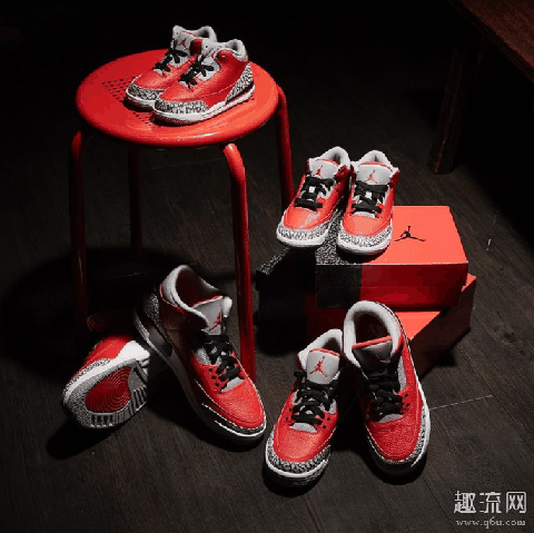 Air Jordan 3 红水泥配色上脚赏析 aj3红水泥配色值得入手吗