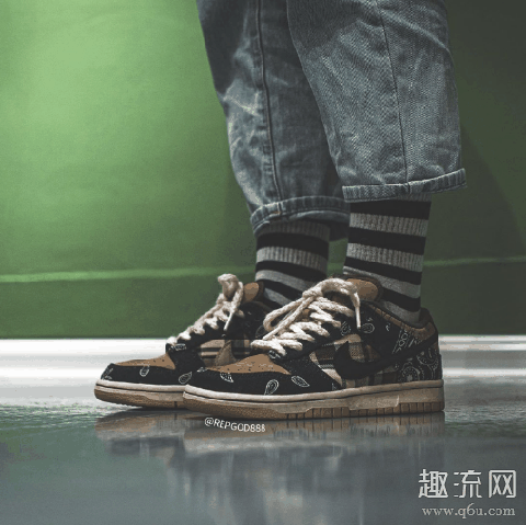 travis scott x dunk sb上脚赏析 TS联名耐克sb发售时间正式确定