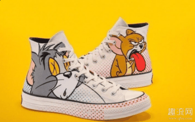  动漫联名球鞋是现在潮牌汇潮牌网球鞋圈非常潮流的一个趋势（匡威联名猫和老鼠经典赏析 匡威联名猫和老鼠的标是怎么样的）