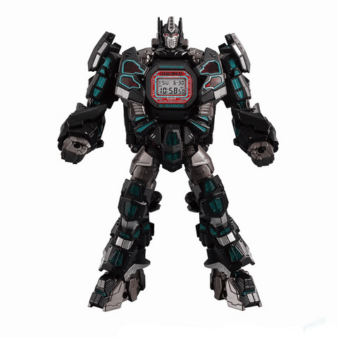 卡西欧变形金刚暗黑擎天柱发售信息 Transformers x G-Shock DW-5600在哪入手