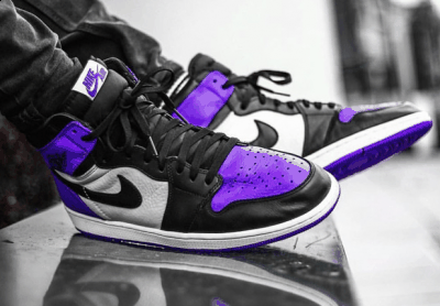 这款被称为黑紫脚趾的 Air潮牌汇潮牌网店 Jordan 1 “Court Purple” 将于9月22日释出（AJ1黑紫脚趾偏码吗 AJ1黑紫脚趾货量大吗）