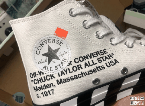 OW x Converse 2.0上脚评测 OW联名Converse Chuck 70容易开胶吗