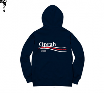 他们将现时最火爆的8个潮流品牌（Supreme、Anti Social Soci潮牌信息al Club、Thrasher、Vetements、Pablo、Vlone、OFF-WHITE）展开了一次“不可能发生的联名”（Oprah 2020系列总统帽衫好看吗 Oprah 2020系列总统帽衫在哪购买）