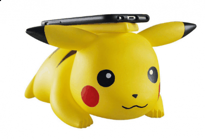 用户可以将手机直接潮牌汇潮牌网放在皮卡丘的背上来充电（皮卡丘无线充电底座怎么样 Pikachu无线充电底座多少钱）