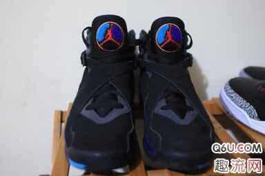 AJ8水鬼实物细节赏潮牌品牌析 AJ8 Aqua水鬼上脚图(AJ8水鬼实物细节赏析 AJ8 Aqua水鬼上脚图)