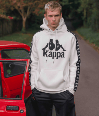  Kappa 2018春夏系列为何潮牌汇潮牌网是复古风 “背靠背” Logo（Kappa春季系列服饰好看吗 Kappa 发布2018春夏系列复古Lookbook）