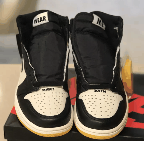  AJ1“禁止转卖潮牌汇潮牌网”黑黄实物欣赏（AJ1“禁止转卖”黑黄开箱测评 AJ1“禁止转卖”黑黄实物欣赏）