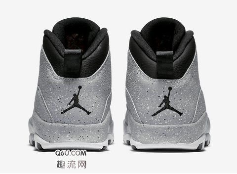 AJ10“水泥”鞋面细节欣赏 Air Jordan 10 “Cement”值得买吗