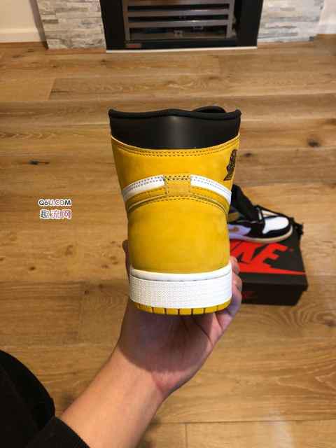 AJ1“Yellow Ochre”开箱测评 乔1黄黑脚趾值得买吗