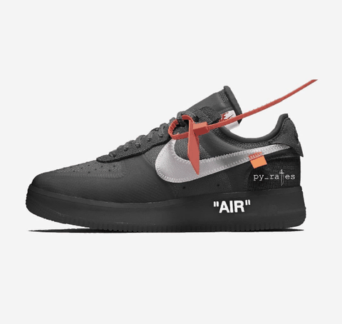 OFF-WHITE联名耐克AF1纯黑多少钱 OFF-WHITE x Nike Air Force 1 Low何时发售