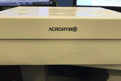  ACRONYM x VaporMax Moc 2联名潮牌信息款值得买吗 这波联名系列（ACRONYM x VaporMax Moc 2联名款开箱图 耐克VaporMax Moc 2 x ACRONYM联名款实物细节赏析）