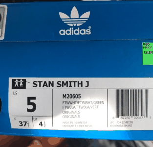 感兴趣的鞋迷潮牌商城一起来看看吧（阿迪达斯Stan Smith小白鞋开箱测评 Adidas史密斯绿标小白鞋细节赏析）