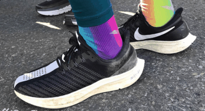 整个鞋面采用潮牌了FitKnit鞋面（2018值得期待的跑鞋有哪些 2018重磅跑鞋盘点）
