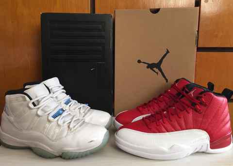 球鞋自身条件也潮牌是很重要的因素（Air Jordan 12 'Gym Red' 开箱图 AJ12 Gym Red细节赏析）