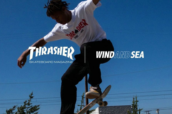 Thrasher x Wind and Se潮牌商城a 全新合作系列即将来袭（Thrasher x Wind and Sea 全新合作系列即将来袭）
