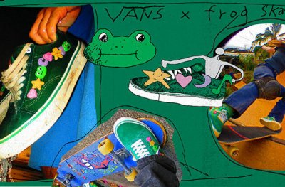 日前官方还邀请到潮牌资讯 Vans 开启第二波合作（范斯 x Frog Skateboards 全新联名系列第二弹出炉）
