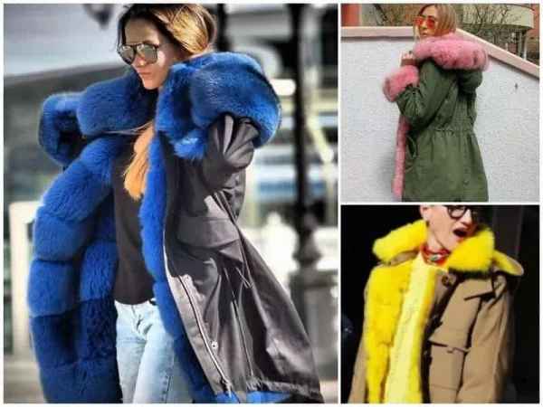 直接选择不同颜色的派克大衣也很时髦 潮牌冬季如何御寒提醒（冬季派克大衣搭配 派克大衣与裙子搭配酷呆了 ）