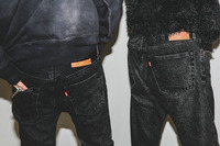 经典百搭的代表型号 街拍潮牌推荐（BEAMS x Levi’s 联名黑色单宁系列即将发售）