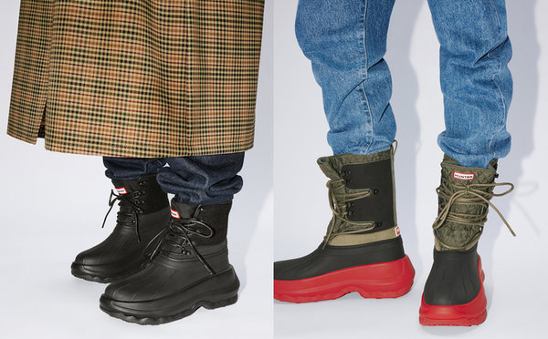 本次合作单品包括皮革系带踝靴和男女皆宜的原创惠灵顿靴 潮牌冬季如何御寒提醒（KENZO x Hunter 最新联名鞋款发布）