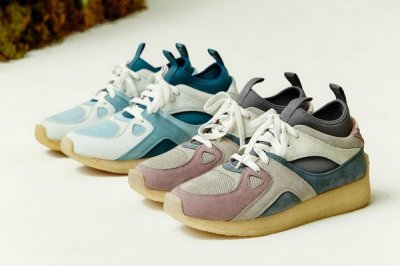 其乐 x Ronnie Fieg 全新联名潮牌信息 Bullet 鞋款蓝白、粉蓝配色曝光