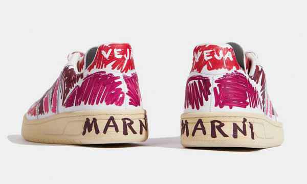 Veja x MARNI 全新联乘鞋潮牌资讯款系列出炉，童年涂鸦乐趣