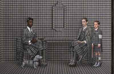 Thom Browne 全新“潮牌信息Teases Tartan”系列曝光