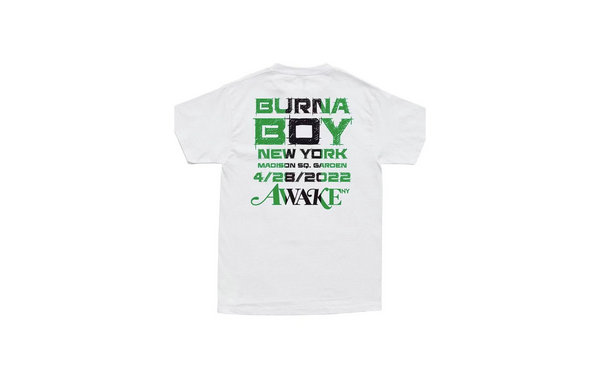 Awake NY x Burna Boy 全新潮牌信息联名巡演限定系列亮相