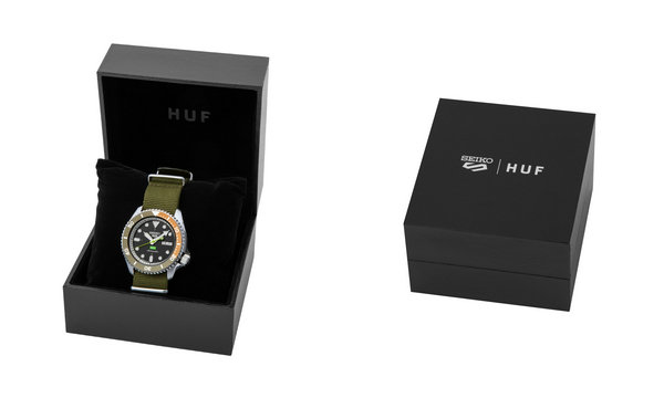 HUF x 精工 Seiko 全新联潮牌资讯名 5 Sports 腕表系列登场