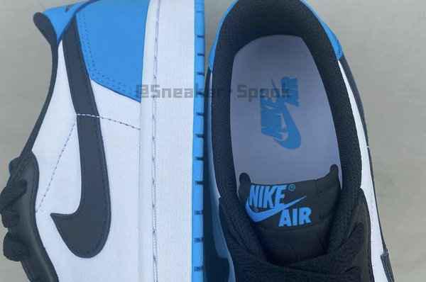 北卡 AJ1 Low 全新“潮牌资讯UNC”配色鞋款抢先预览