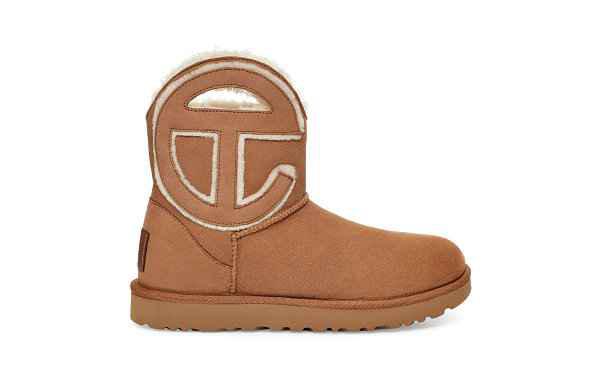  全新推出的果潮牌商城冻靴鲜艳而诱人（UGG x TELFAR 全新合作系列抢先预览，logo 点缀吸睛）