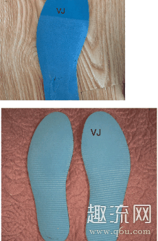 aj1鞋垫刷胶图片 aj1鞋垫刷胶真假对比