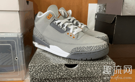 AJ3酷灰开箱测评 AJ3酷灰可以增高多少